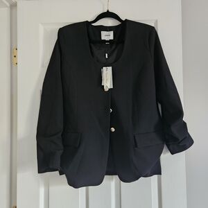 Jason Wu Elegant Black Suit Jacket